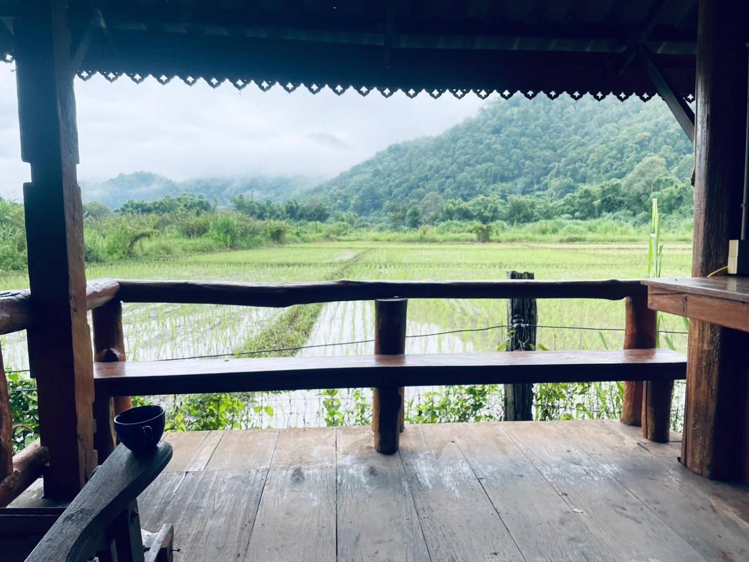 บ้านสวนวิวทุ่ง Ban Mae Sap Nua 외부 사진
