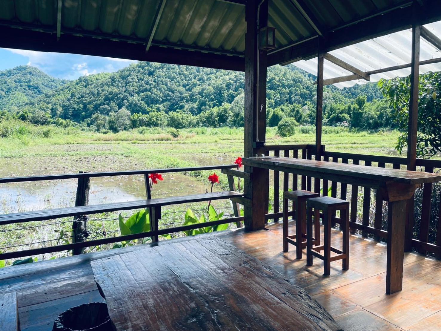 บ้านสวนวิวทุ่ง Ban Mae Sap Nua 외부 사진